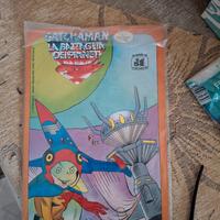 Gatchaman fumetto edizioni Flash n.7 con poster
