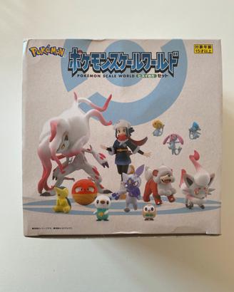 Pokemon Scale World Hisui Box completo Bandai