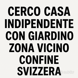 Casa indipendente con giardino