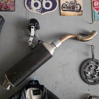 scarico daytona speed triple triumph carbonio