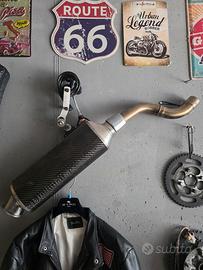 scarico daytona speed triple triumph carbonio