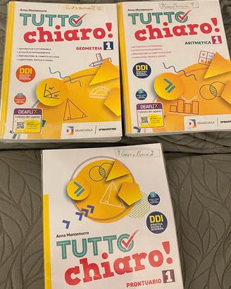 Libri matematica Tutto chiaro! Media Vol 1