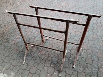 Cavalletti in acciaio da cantiere per edilizia