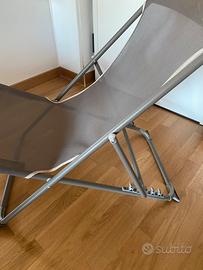 Sedia sdraio per esterno