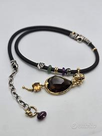 COLLANA MISANI ORO ARGENTO