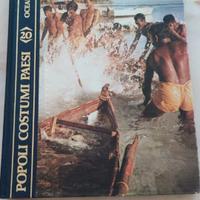 enciclopedia POPOLI COSTUMI E PAESI Armando Curcio