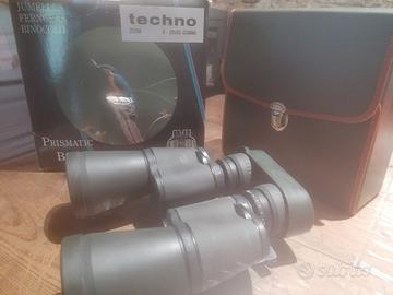 Binocolo techno zoom 8x20x50 con custodia e set. 