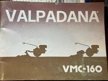 Motocoltivatore Valpadana VMC - 160 con carrello