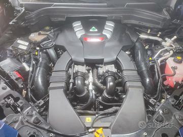 motore alfa romeo Stelvio quadrifoglio 2.9 510cv 