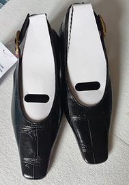 Scarpe nuove ASOS nere con cinturino n.36