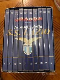 Cofanetto completo 10 DVD La storia della lazio