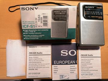 Radio Sony ICF-S10 NUOVO CON SCATOLA