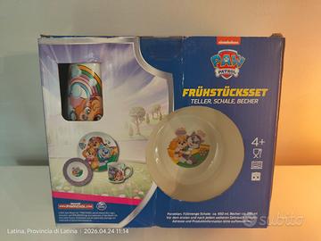 Set da colazione in porcellana della PAW Patrol