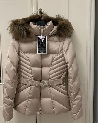 PIUMINO GUESS W4BL53WEX52 LAURIE BEIGE ORIGINALE