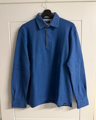 Felpa blu Casati Milano