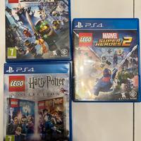 Ps4 Lego Super Heroes 2 e Ninjago