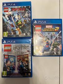 Ps4 Lego Super Heroes 2 e Ninjago