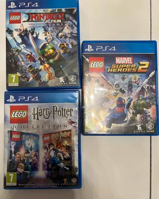 Ps4 Lego Super Heroes 2 e Ninjago