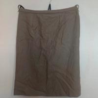 Gonna media grigia Vintage e Sartoriale Lana