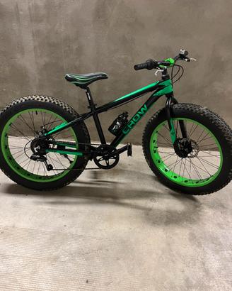 Bici MTB Fatbike 24 CROW