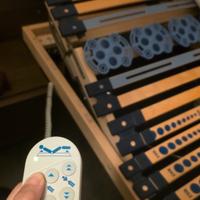 Coppia di reti singole elettriche, misura 80x190 