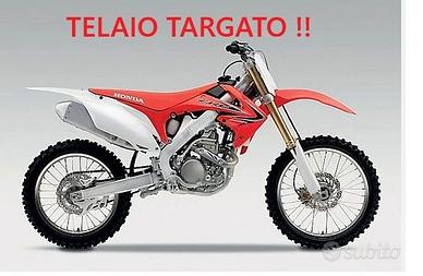 TELAIO TARGATO HONDA CRF 250 R 2010 2013