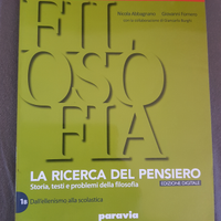 Abbagnano, Fornero, Manuale Filosofia 1B, Paravia