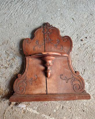 Alzatina in legno per comodino