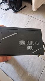 Alimentatore Master Cooler Elite V3 600W