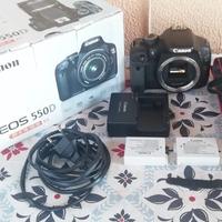 Canon 550d reflex macchina fotografica digitale
