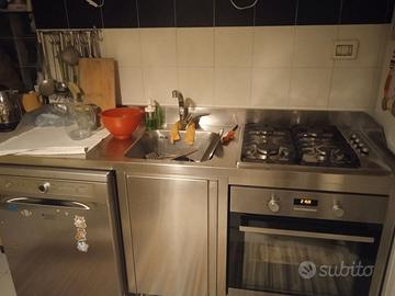 Cucina acciaio inox