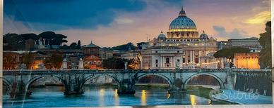 Foto di grandi dimensioni su lastra di vetro
