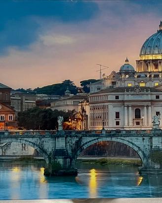 Foto di grandi dimensioni su lastra di vetro
