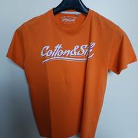 T.Shirt Arancio marca Cotton e Silk, tg L