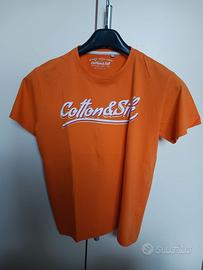 T.Shirt Arancio marca Cotton e Silk, tg L