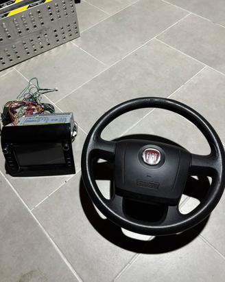 STERZO VOLANTE E AUTORADIO FIAT DUCATO 2021