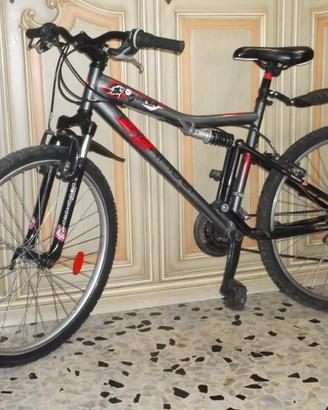 Bicicletta 26 ROCKRIDER Mtb, Full Suspended