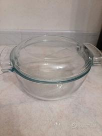 pentola in vetro pyrex nuova