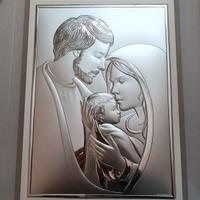 Sacra icona (Argento) Miro Silver (Base in legno)