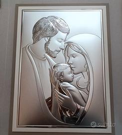 Sacra icona (Argento) Miro Silver (Base in legno)