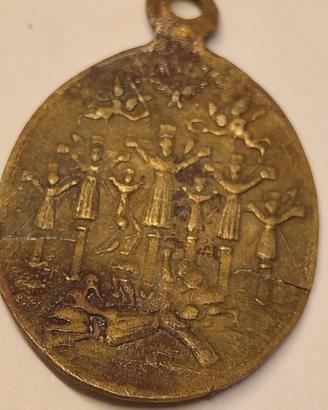 medaglia religiosa commemorativa 1862