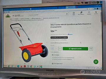 WOLF GARDEN-SPARGITORE UNIVERSALE "PERFECT" WE 430