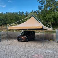 Gazebo 6x6mt professionale da sistemare