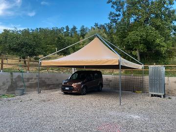 Gazebo 6x6mt professionale da sistemare