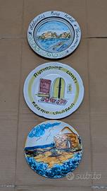 2 Piatti del buon ricordo + Lampedusa artigianato