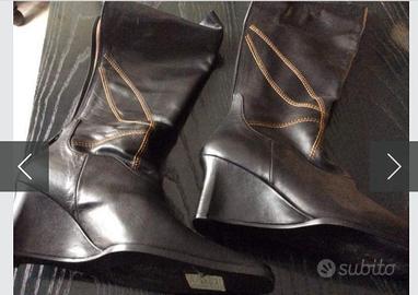 Stivali Charly Fox con zeppa,n. 38