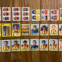 Lotto 46 figurine calciatori panini Lecce Varie