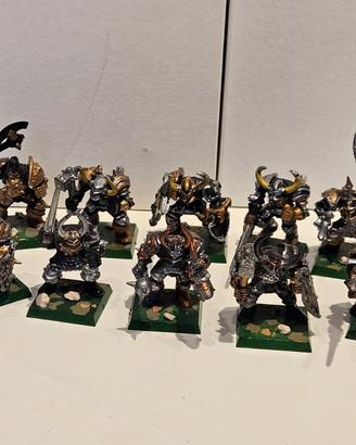 10 Guerrieri Caos Plastica - Warhammer Old/Fantasy