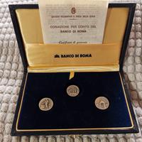 Monete in argento Banco di  Roma