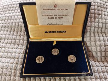 Monete in argento Banco di  Roma